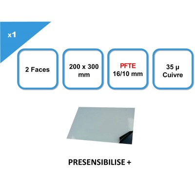 PTFE Présensibilisé 16/10...
