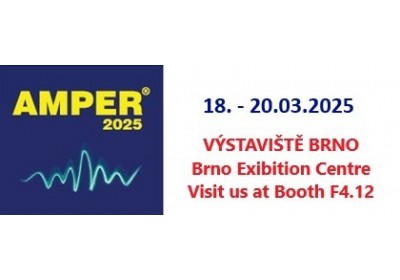 CIF WILL EXHIBIT AT AMPER SHOW IN BRNO (CZECH REPUBLIC)