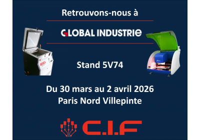 We will be attending GLOBAL INDUSTRIE 2026!