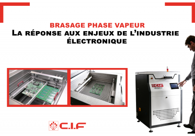 La réponse du brasage phase vapeur aux enjeux de l’industrie électronique.