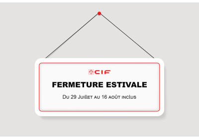 Fermeture d’été pendant les Jeux Olympiques