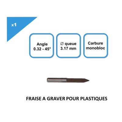 Fraise D3.17 à graver...