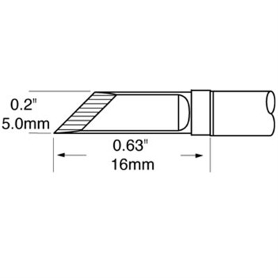 Panne couteau 5mm